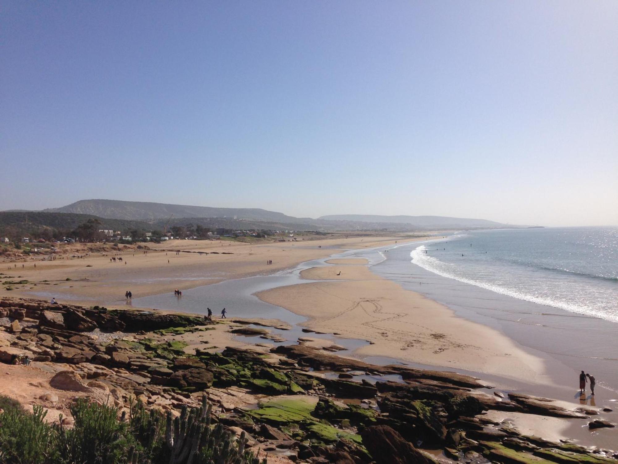 Amayour Surf Hostel Taghazout Esterno foto